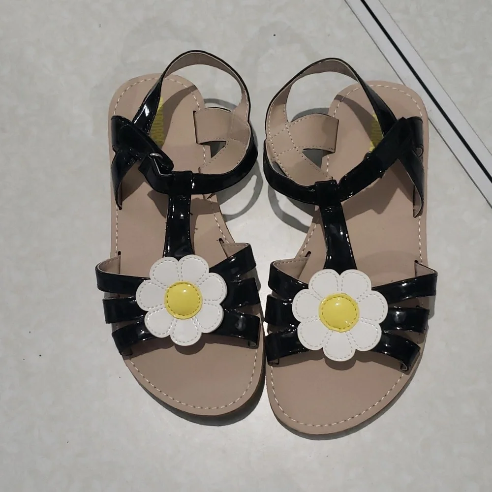 Black Gymboree Size3‎ Sandals
